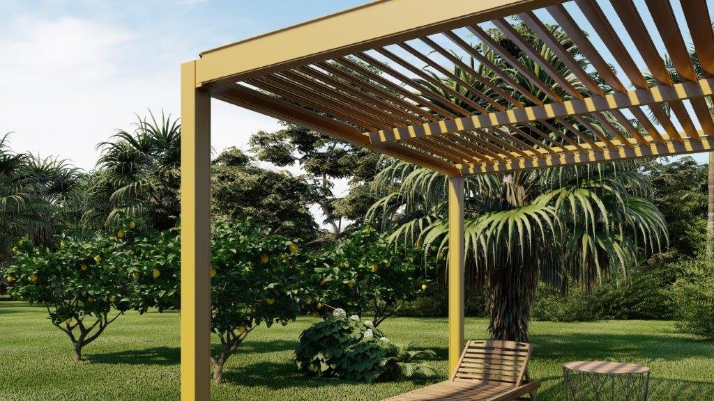 Pergola Bioclimatique qbox easy